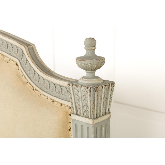 Antique French Painted Double Bed, 1800s For Sale - Image 6 of 10