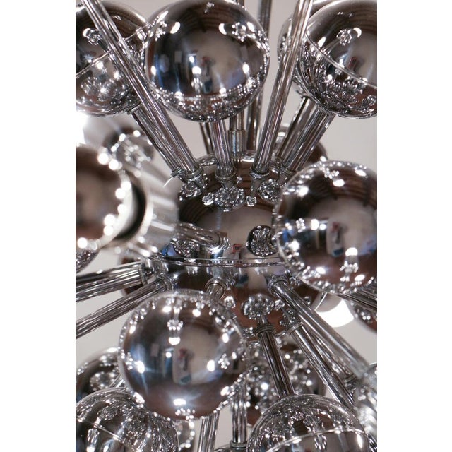 1960s Space Age Italian 20-Light Sputnik Chandelier by Reggiani Goffredo, 1965 For Sale - Image 5 of 18