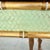 Glass Vintage Parcel Gilt Faux Bamboo Pistachio Octagonal Wall Mirror - Newly Painted For Sale - Image 7 of 12