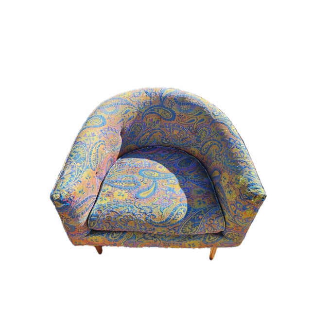 Mid-Century Modern 1960s Pair of Mid Century Milo Baughman Lounge Chairs For Sale - Image 3 of 4