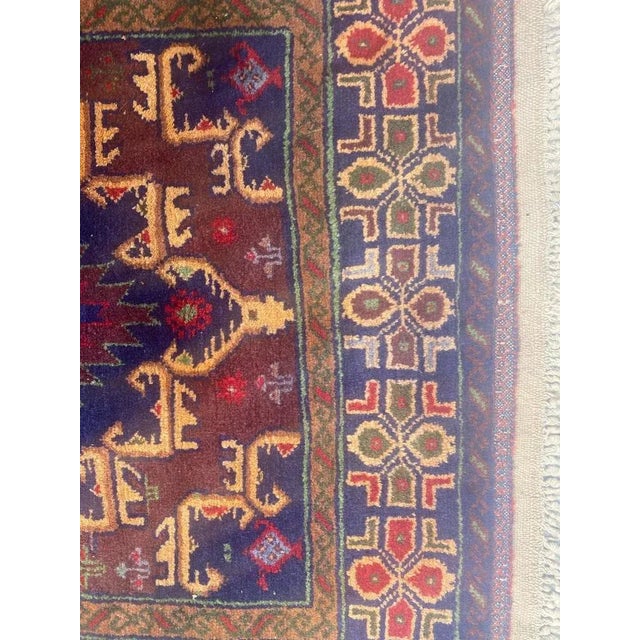 Afghan Belutch Rug For Sale - Image 3 of 15
