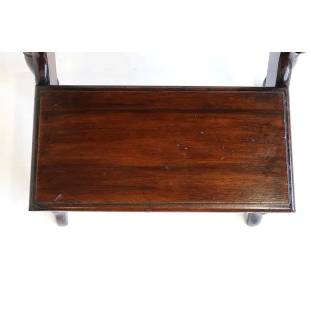 Antique English Victorian Library Stairs, 1920s For Sale - Image 10 of 13