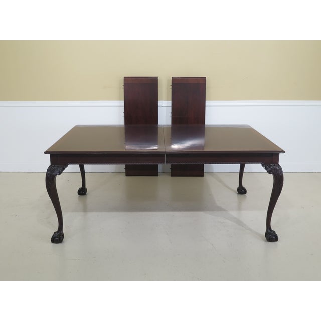 Vintage Stickley Ball Claw Mahogany Dining Room Table Chairish
