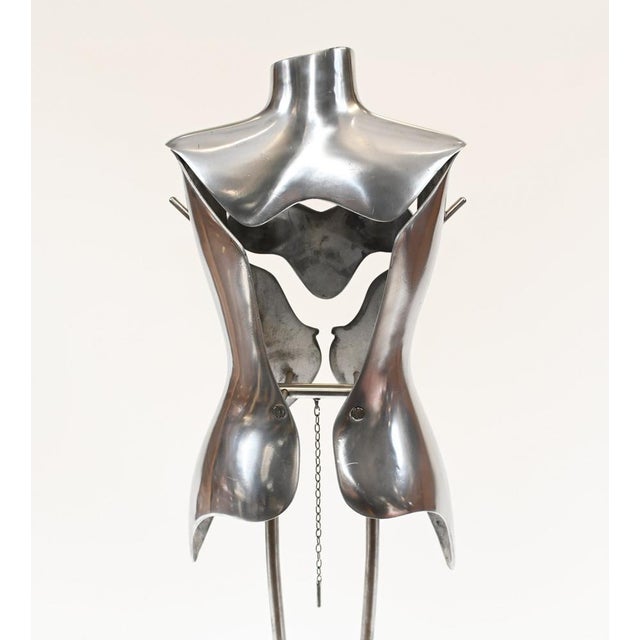 Metal Vintage Metal Mannequins, Set of 2 For Sale - Image 7 of 11