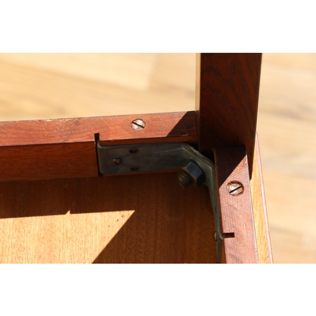 Pair of 1970s Danish Modern Rosewood Tile Top Side Tables For Sale - Image 18 of 18