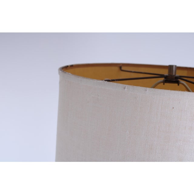 Steel and Brass Color Floor Lamp from Laurel, 1970s For Sale - Image 6 of 17