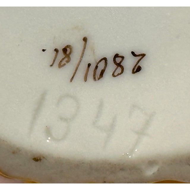 Victoria Porcelain Factory Carlsbad Floral Vase c.1891-1918 For Sale - Image 14 of 17