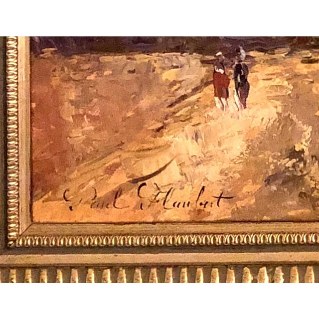 Paul Flaubert, Landscape with Trees, Oil on Panel, 1950s For Sale - Image 5 of 8