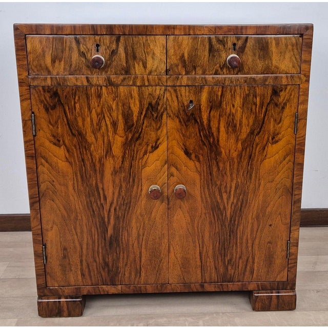 Art Deco Austrian Record Cabinet, 1928 For Sale - Image 8 of 18