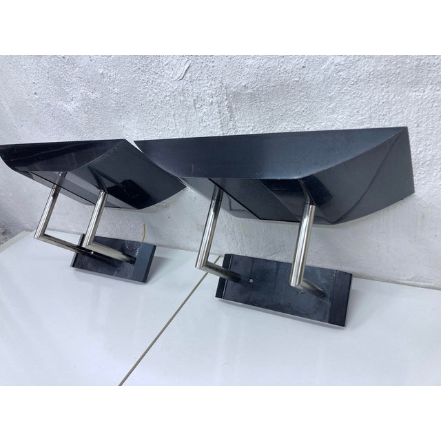 Vintage Halogen Wall Lamps by Fratelli Martini, 1980s, Set of 2 For Sale - Image 13 of 16