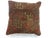 Zabihi Collection Antique Turkeman Rug Pillow For Sale - Image 4 of 5