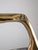 1980s Sculptural Brass and Aluminum Fireplace Screen by David Marshall, 1980s For Sale - Image 5 of 10