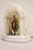 J. B. Hirsch 1920s Rare French Art Nouveau J. B. Hirsch Carved Alabaster Marble Bronze Table Lamp For Sale - Image 4 of 13
