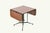 1950s Vintage Italian Coffee Table in Wood and Brass, 1950s For Sale - Image 5 of 10