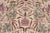 Shabby Chic 1990's Floral Pak-Persian Beige/Green Wool Round Rug- 8'1'' X 8'2'' For Sale In New York - Image 6 of 9