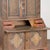Early 19th Century Early 19th Century Original Hand Painted Swedish Secretary Cabinet For Sale - Image 5 of 12
