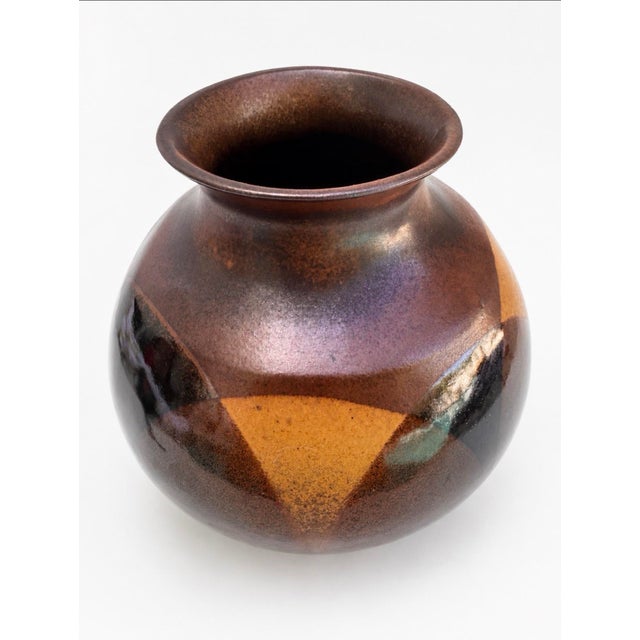 Robert Maxwell Robert Maxwell Mid-Century Studio Pottery Vase For Sale - Image 4 of 9