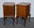 Art Deco Style Burr Walnut Nightstands, Set of 2 For Sale - Image 13 of 18