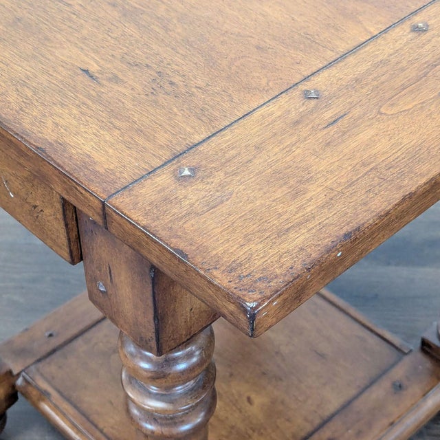 Pottery Barn One Drawer Side Table For Sale - Image 9 of 9