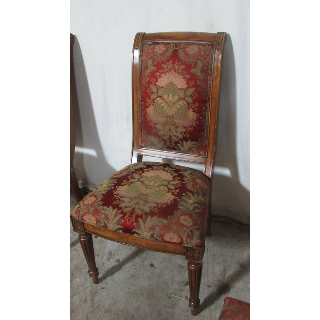 Ethan Allen 1980s Ethan Allen Designer Dining Room Chairs Amazing For Sale - Image 4 of 12