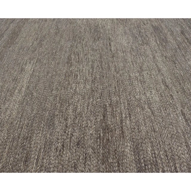 2010s Square Size Large Modern Double Sided Sumack Flat Weave Rug With Durable For Sale - Image 4 of 11