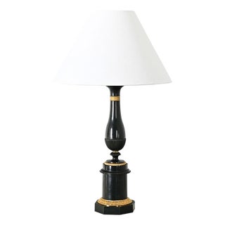French 20th Century Empire Style Single Table Lamp For Sale