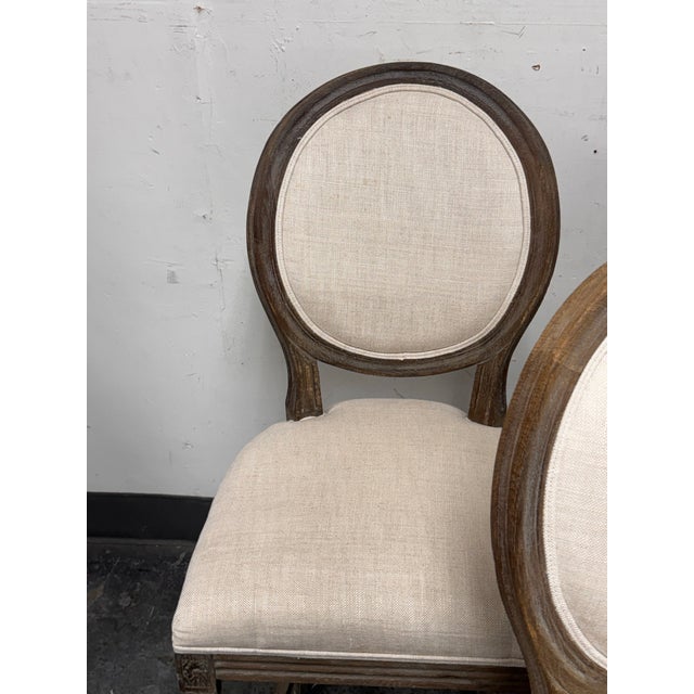 Restoration Hardware Barstools, Set of Three For Sale - Image 10 of 12
