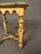 Pair of French Louis XVI Style Polychrome Side Tables With Painted Country Manor Tops, Circa 1920 For Sale - Image 10 of 12