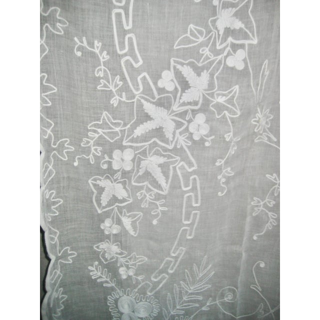 This kind of embroidery called Cornely was very popular in the 18 hundreds in France in elegant houses , appreciated for...