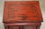 Late 20th Century Red Lacquered Nightstand For Sale In Los Angeles - Image 6 of 7