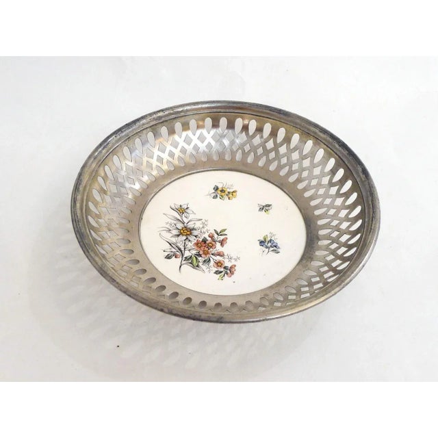 Late 19th Century Earthenware & Metal Bread Basket by Max Dannhorn, 1890s For Sale - Image 13 of 13