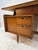 Mid 20th Century Vintage Walnut Desk Attributed to Mainline for Hooker Furniture For Sale - Image 5 of 16