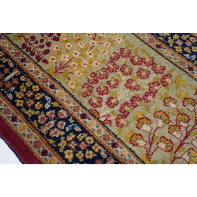 Antique Tabriz Rug 7'11'' X 11'2'' For Sale - Image 4 of 8