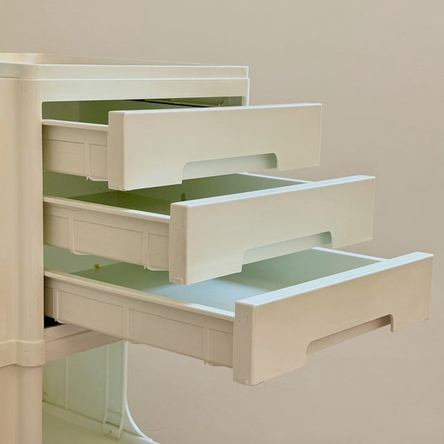 White Stile Architect Trolley by Giovanni Pelis for Neolt, Italy, 1970s For Sale - Image 8 of 15
