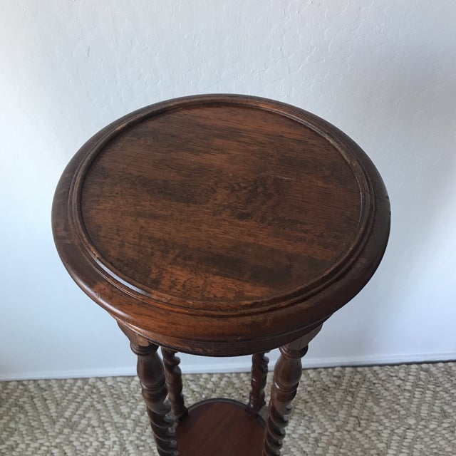 Barley Twist Plant Stand Chairish