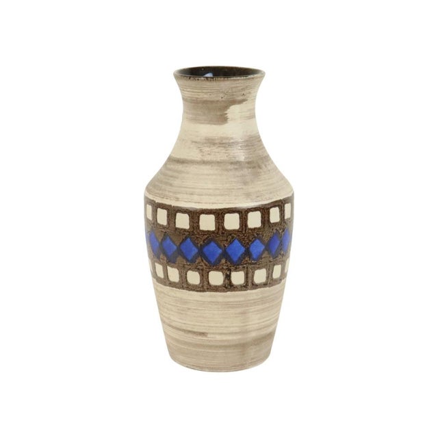 Ceramic Vintage Bay Vase in Ceramic from Bay Keramik, West Germany, 1960s For Sale - Image 7 of 11