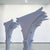 Wood Serge Roche Style Torchere Palm Floor Lamps - a Pair For Sale - Image 7 of 11