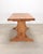 Wood Country French Provincial Oak Farmhouse Dining Table 7Ft For Sale - Image 7 of 18
