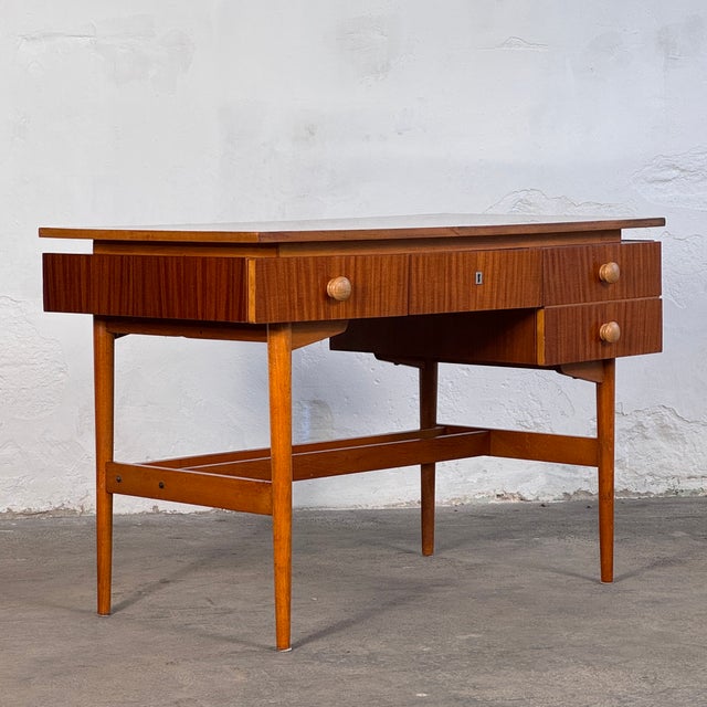 Hungarian Writing Desk, 1970 For Sale - Image 6 of 10