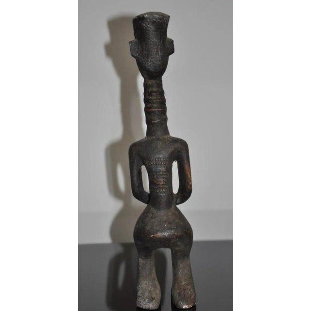 Congolese Artist, Bena Lulua Figure, Wood Carving For Sale - Image 4 of 9