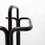 Minimalist Black Metal Fire Set Mace-Line attributed to Ann Maes, 1970s, Set of 5 For Sale - Image 12 of 13