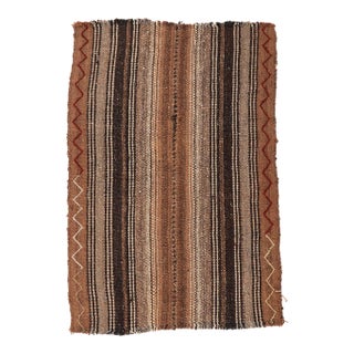 Small Vintage Turkish Decorative Kilim - 2`1″ X 3`5″ For Sale