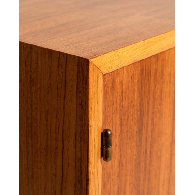 Scandinavian Highboard in Teak and Oak, 1960s For Sale - Image 6 of 13