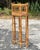 Contemporary Vintage Boho Octagonal Bamboo Plant Stand For Sale - Image 3 of 8