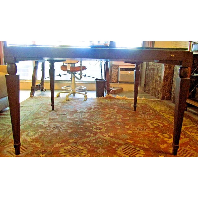 Vintage Mattaliano Large Casino Glass Top Game Table For Sale In Miami - Image 6 of 15