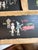 Ebony 1950s Signed Kentley "The Romance of Fifi and Pepe" Full Set(4) Wooden Tray For Sale - Image 8 of 16