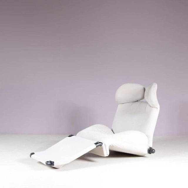Wink Chair by Toshiyuki Kita for Cassina, Italy, 1980s For Sale - Image 15 of 16