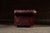Mid 20th Century Deep Oxblood Leather Chesterfield Sofa With Nailhead Trim For Sale - Image 10 of 12