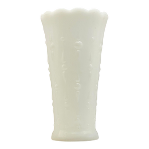 1940s Anchor Hocking Milk Glass Vase