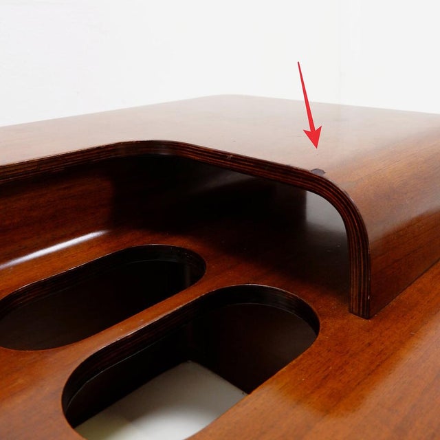 Italian Coffee Bar Table, 1970s For Sale - Image 14 of 16